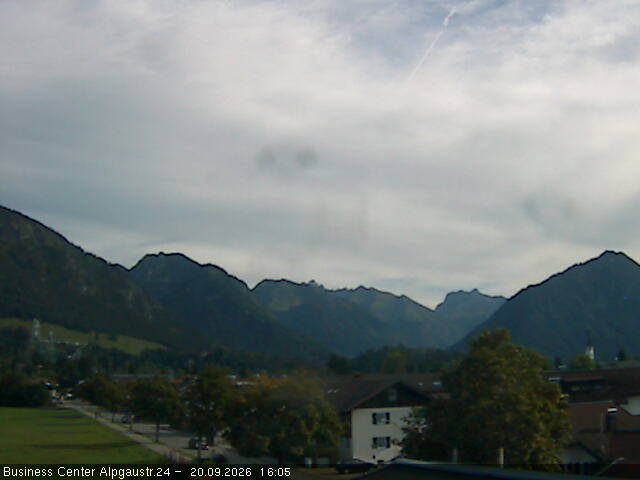 Archiv Foto Webcam Ortseingang Oberstdorf