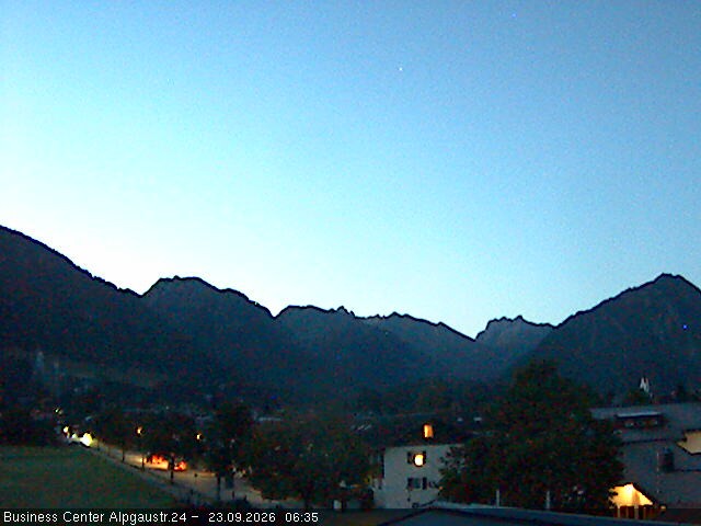Archived image Webcam At the outskirts of Oberstdorf