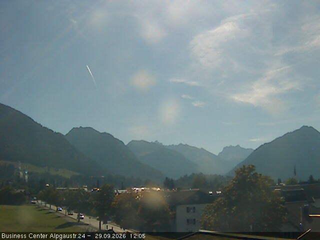 Archiv Foto Webcam Ortseingang Oberstdorf