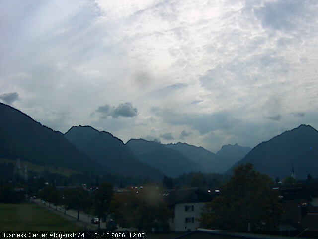 Archived image Webcam At the outskirts of Oberstdorf