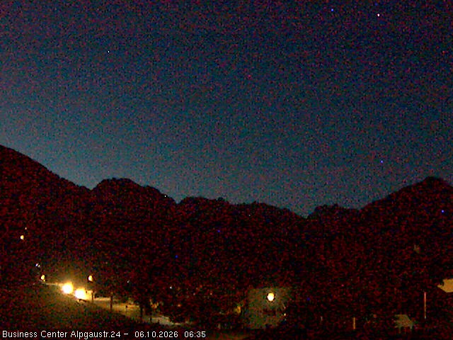 Archiv Foto Webcam Ortseingang Oberstdorf
