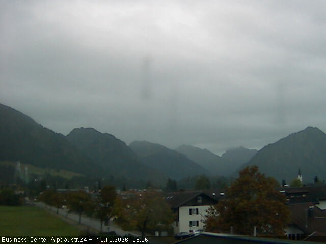 Archived image Webcam At the outskirts of Oberstdorf