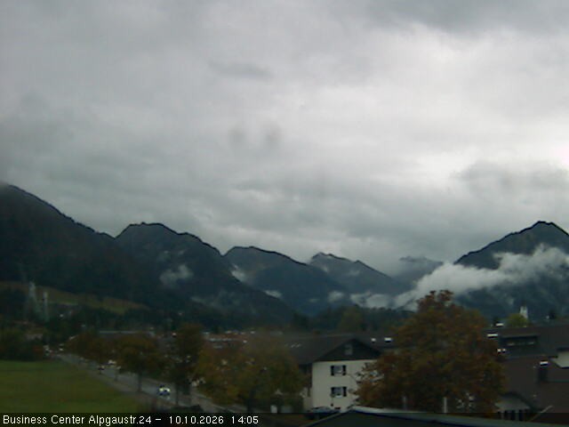 Archived image Webcam At the outskirts of Oberstdorf