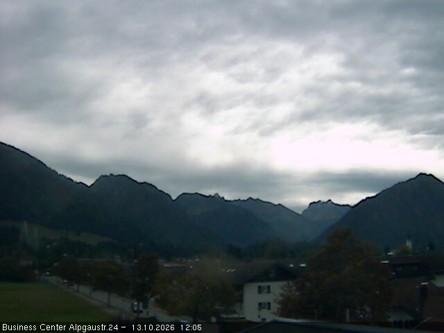 Archiv Foto Webcam Ortseingang Oberstdorf