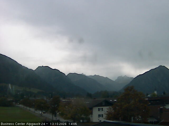 Archiv Foto Webcam Ortseingang Oberstdorf