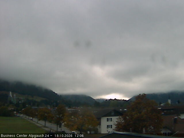 Archiv Foto Webcam Ortseingang Oberstdorf