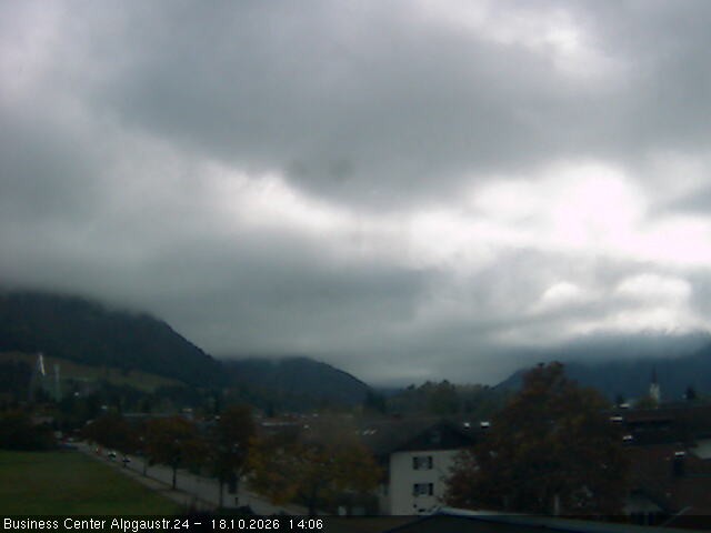 Archiv Foto Webcam Ortseingang Oberstdorf