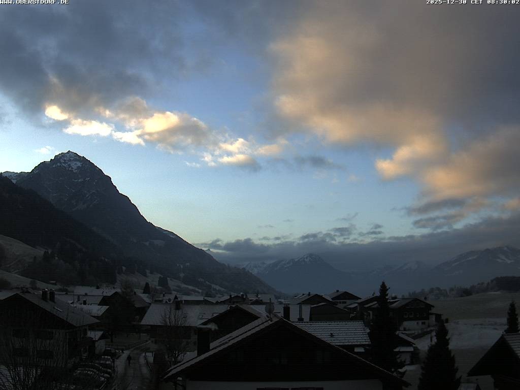 Archiv Foto Webcam Schöllang