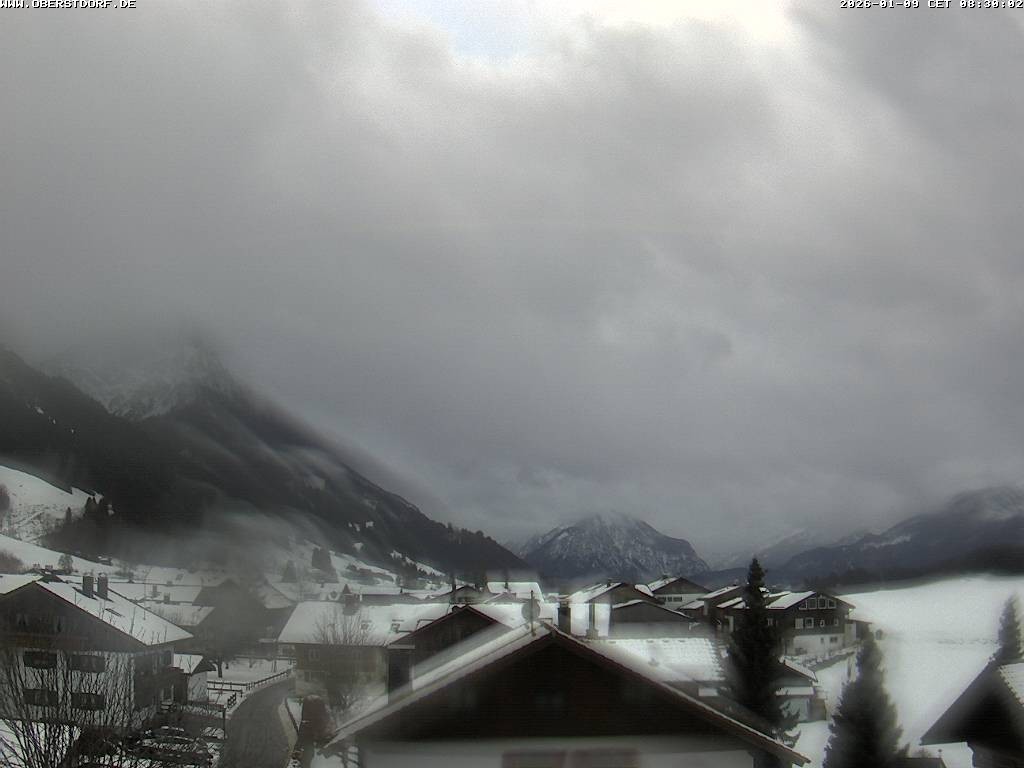 Archiv Foto Webcam Schöllang