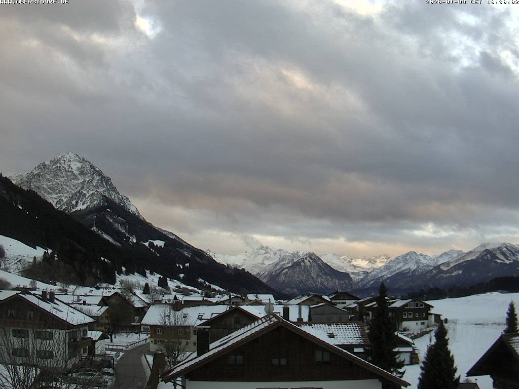 Archiv Foto Webcam Schöllang