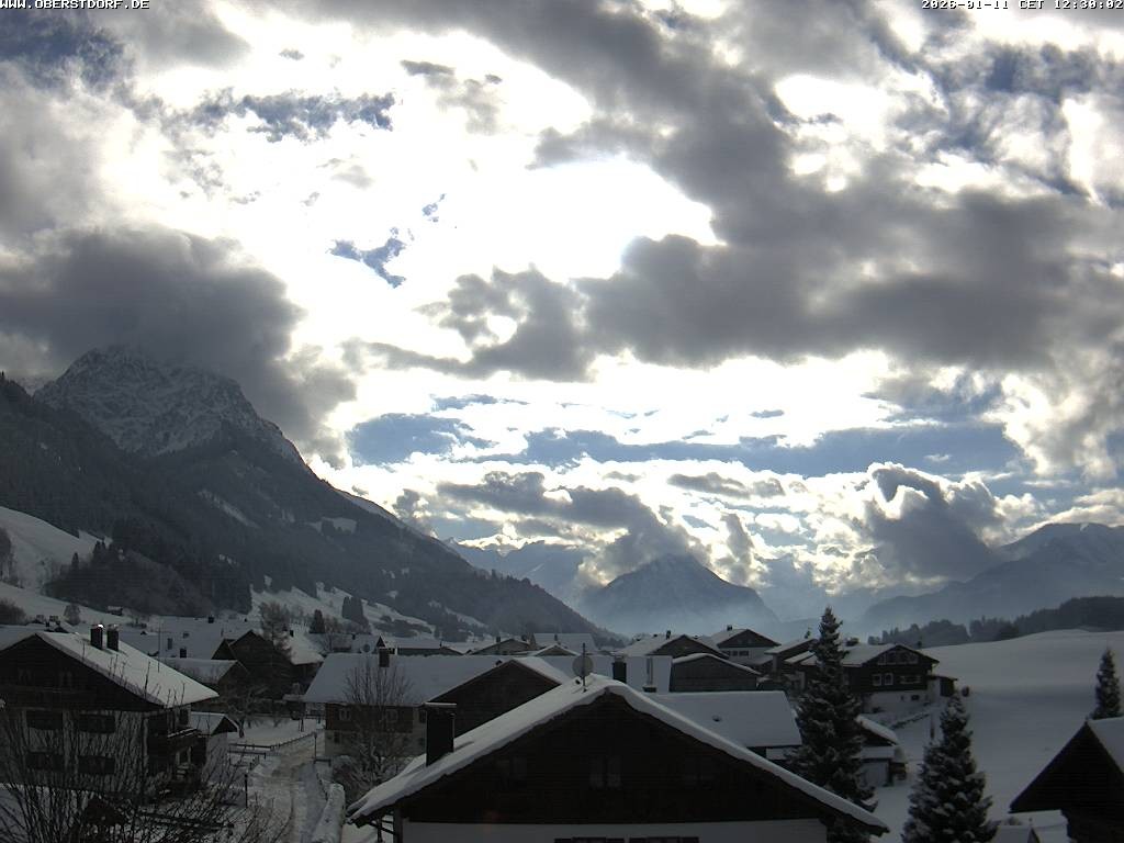 Archived image Webcam Schöllang Rubihorn