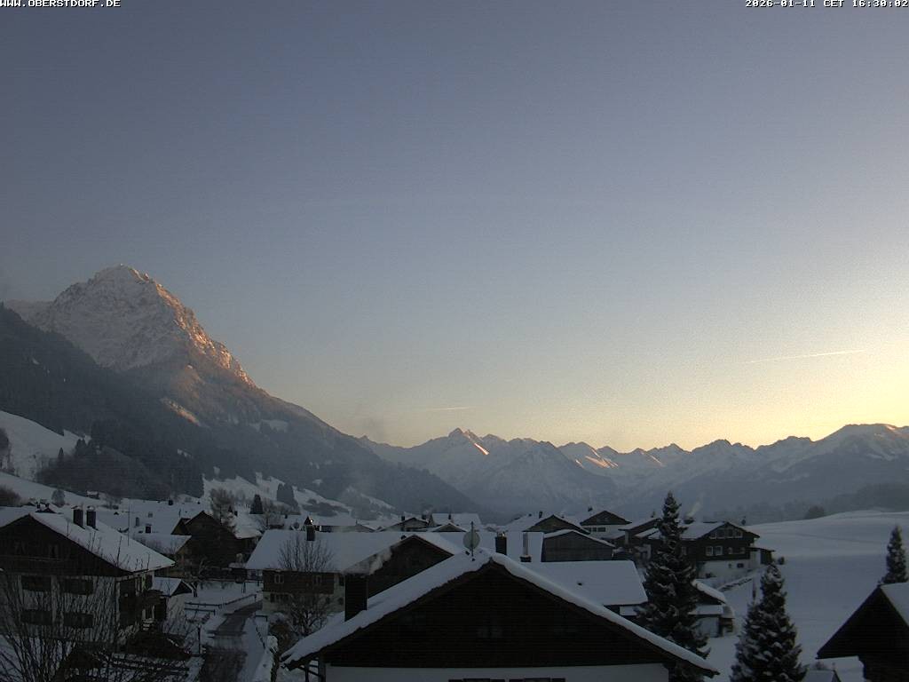Archived image Webcam Schöllang Rubihorn