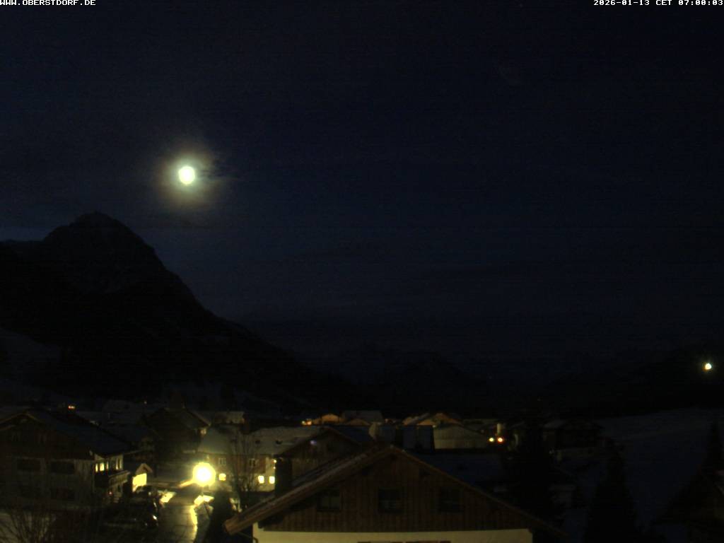 Archiv Foto Webcam Schöllang