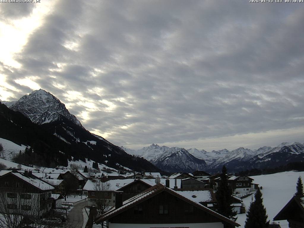 Archiv Foto Webcam Schöllang