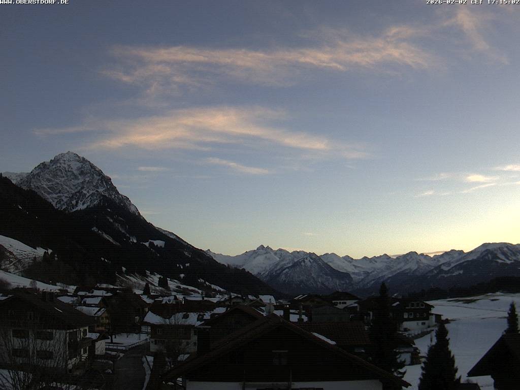 Archiv Foto Webcam Schöllang