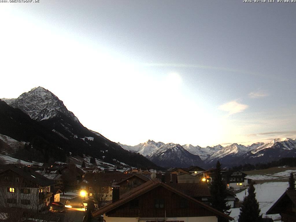 Archiv Foto Webcam Schöllang