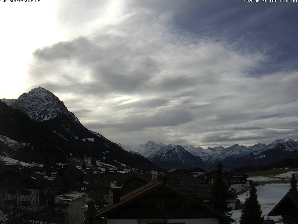 Archiv Foto Webcam Schöllang