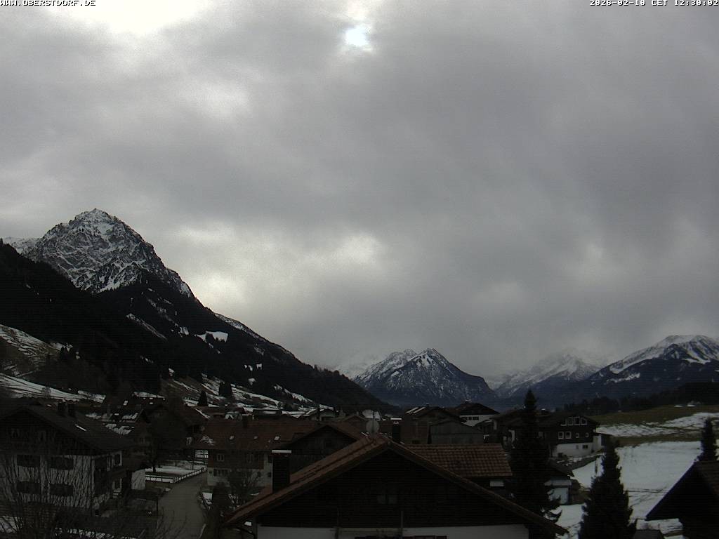 Archiv Foto Webcam Schöllang