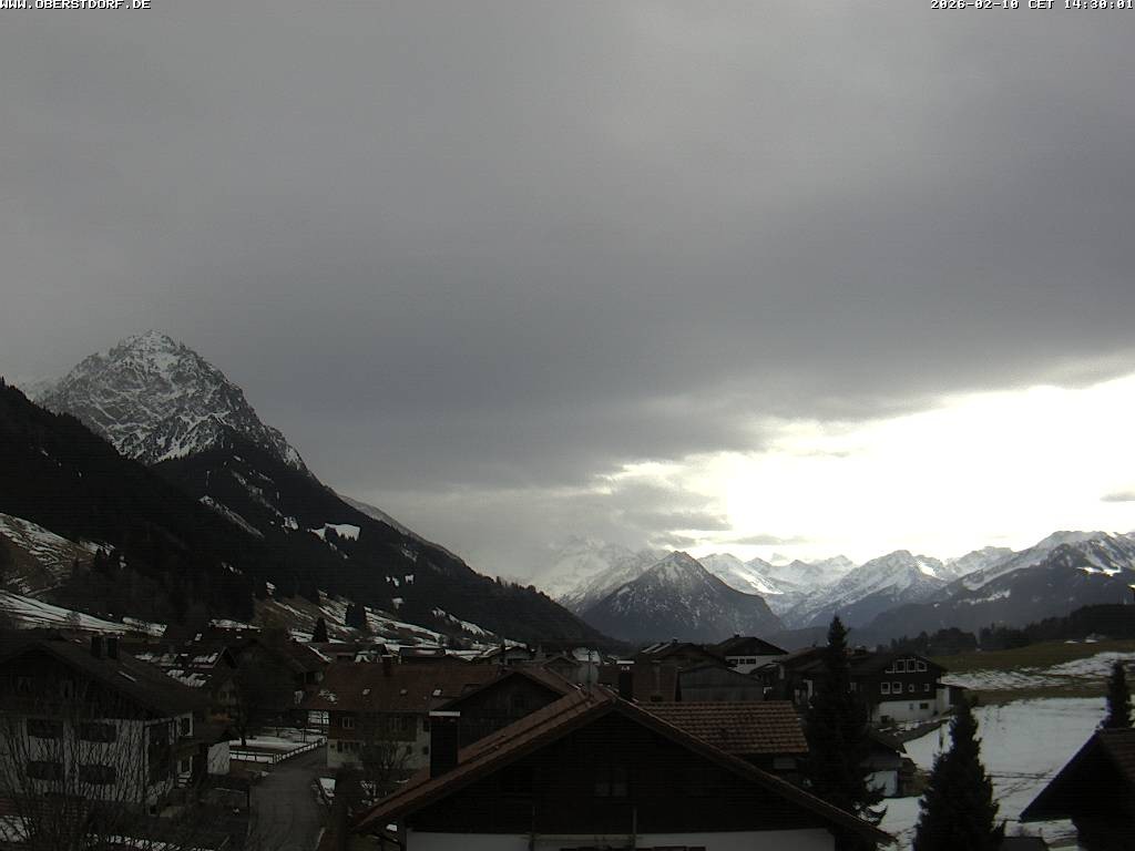 Archiv Foto Webcam Schöllang