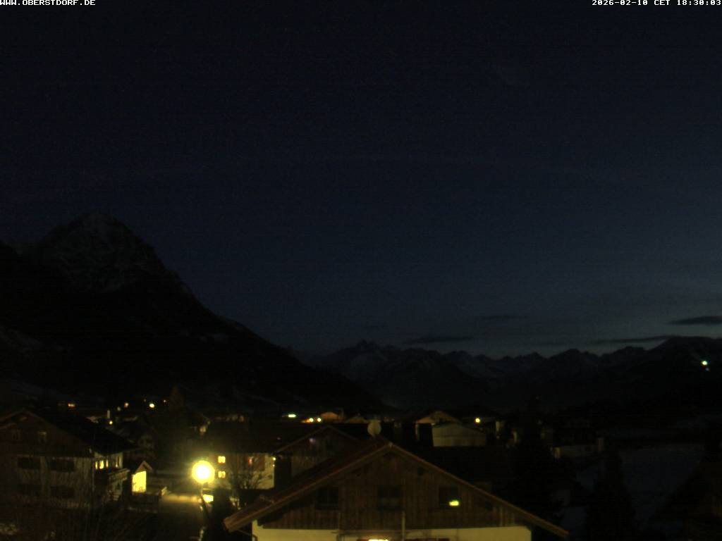 Archiv Foto Webcam Schöllang