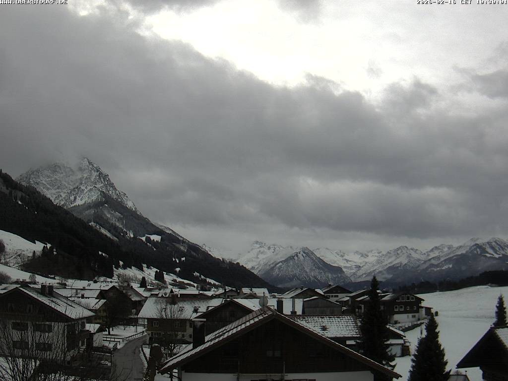 Archiv Foto Webcam Schöllang