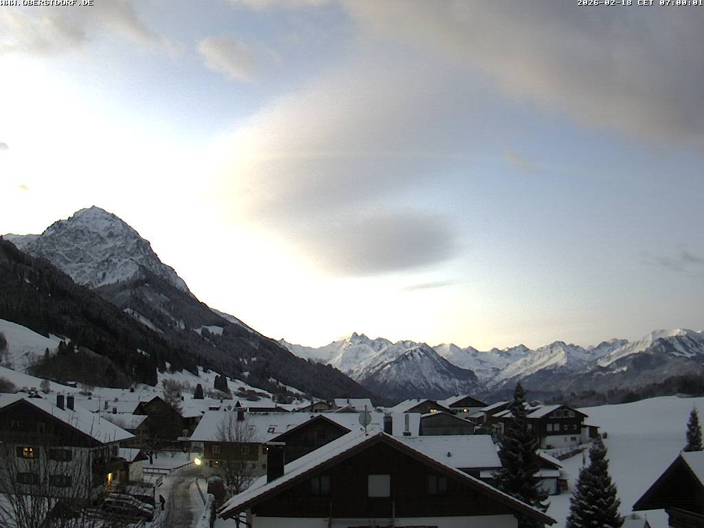 Archiv Foto Webcam Schöllang