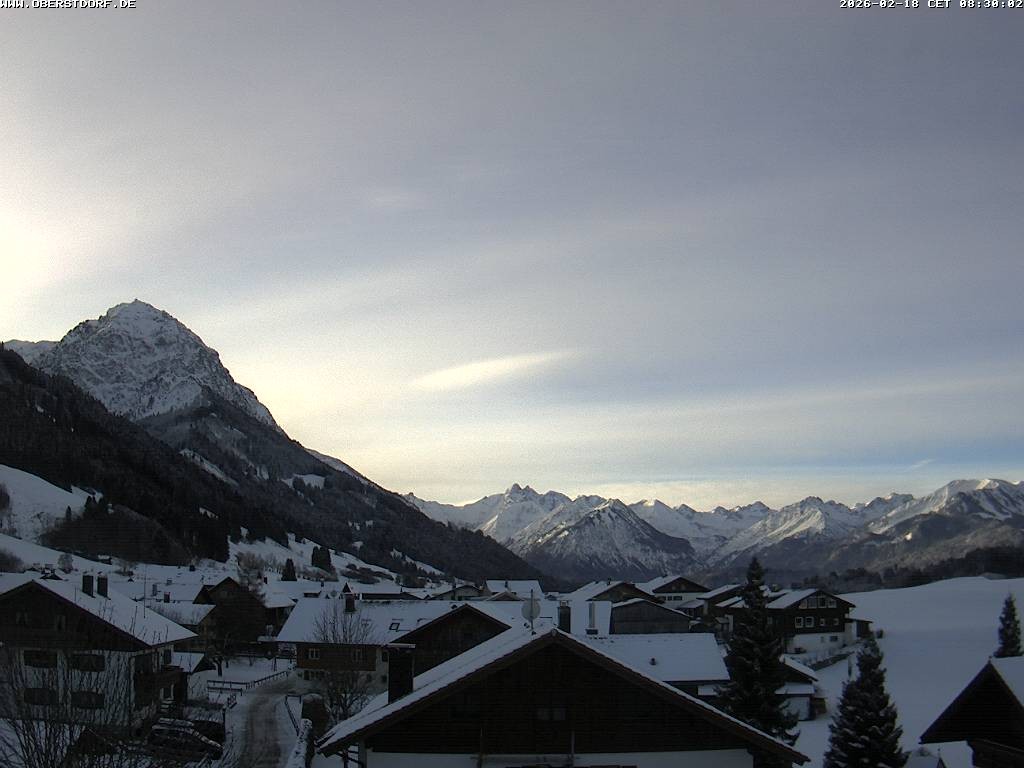 Archiv Foto Webcam Schöllang