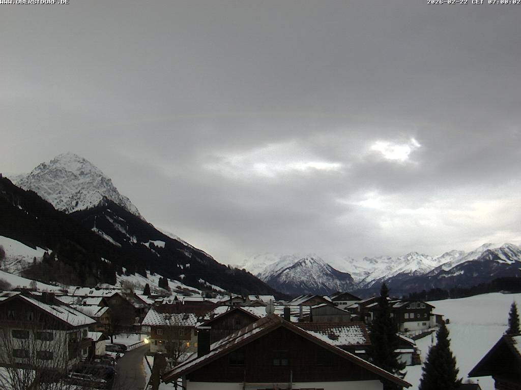 Archiv Foto Webcam Schöllang