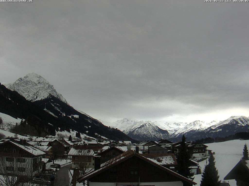 Archiv Foto Webcam Schöllang