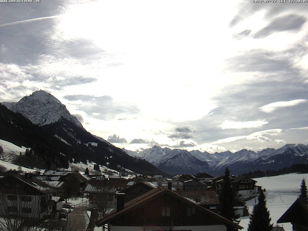 Archiv Foto Webcam Schöllang