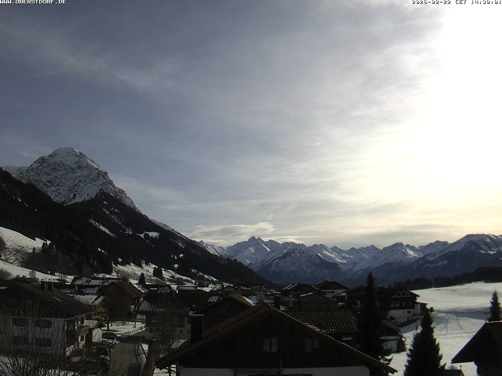 Archiv Foto Webcam Schöllang