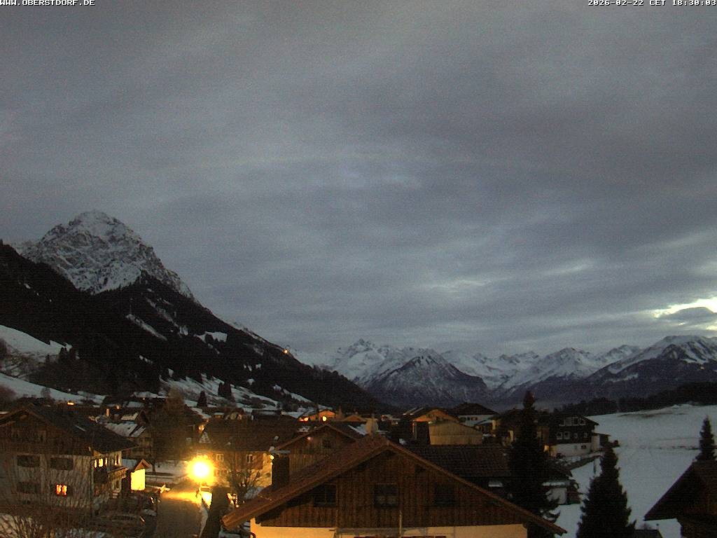 Archiv Foto Webcam Schöllang