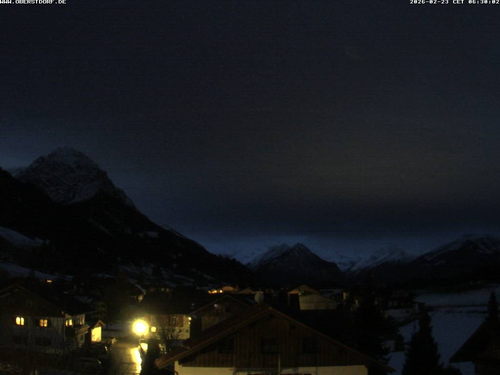 Archiv Foto Webcam Schöllang