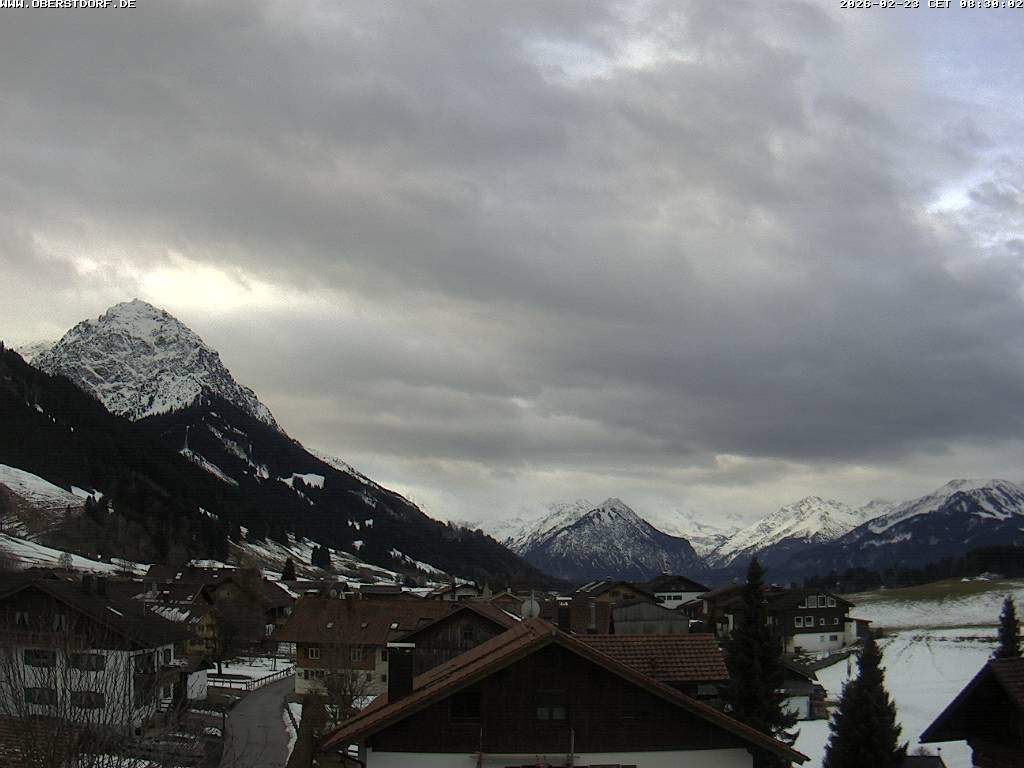 Archiv Foto Webcam Schöllang