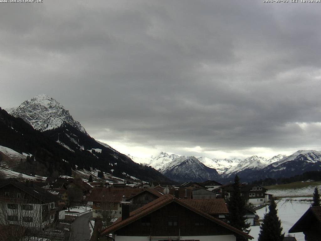 Archiv Foto Webcam Schöllang