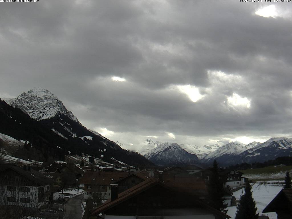 Archiv Foto Webcam Schöllang