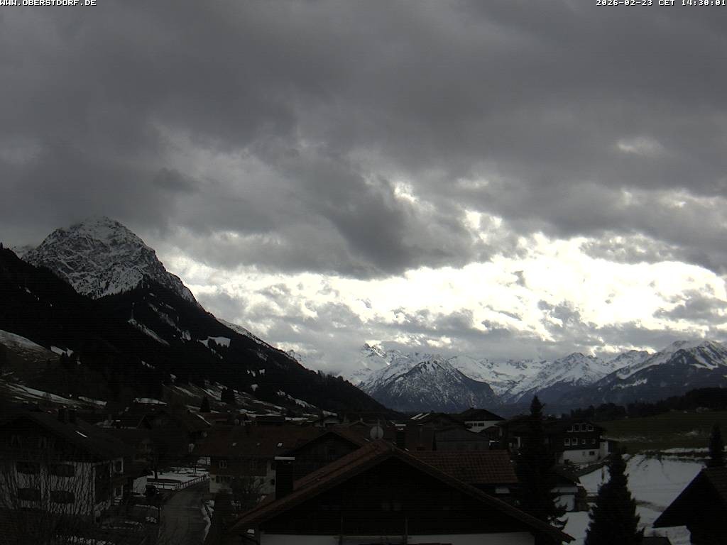 Archiv Foto Webcam Schöllang