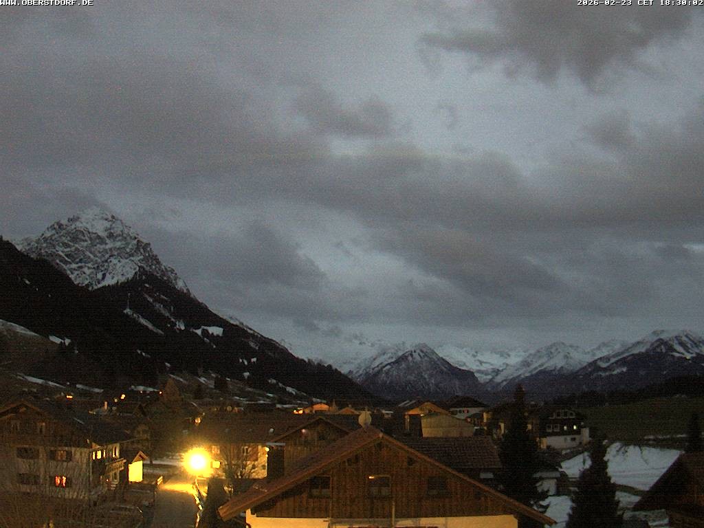 Archiv Foto Webcam Schöllang