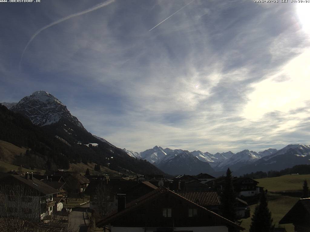 Archiv Foto Webcam Schöllang