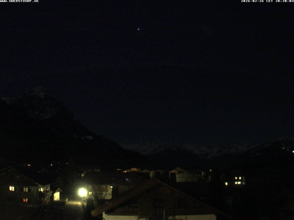 Archived image Webcam Schöllang Rubihorn