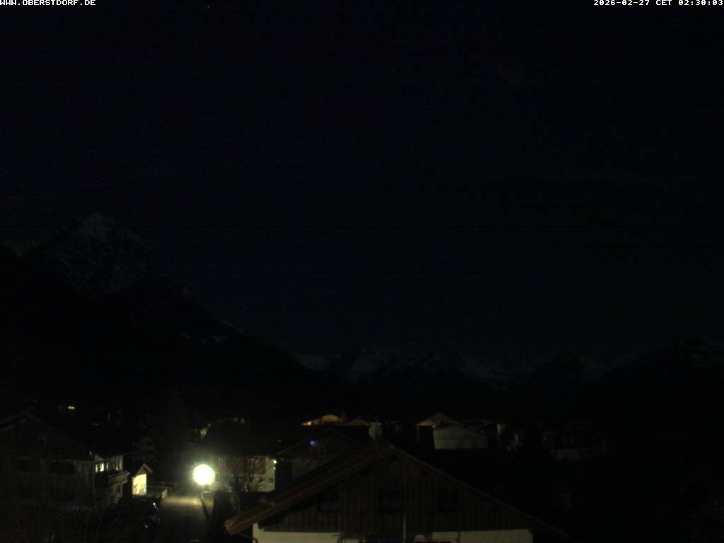 Archived image Webcam Schöllang Rubihorn