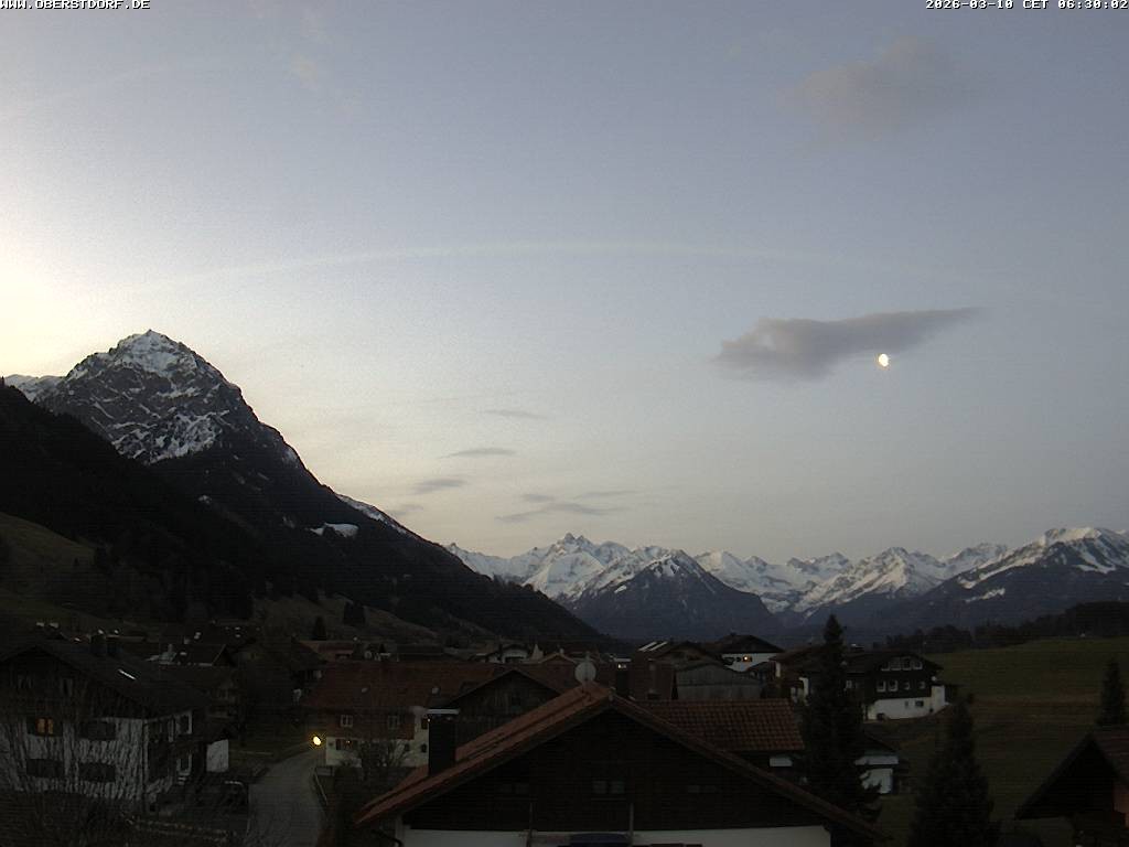 Archiv Foto Webcam Schöllang