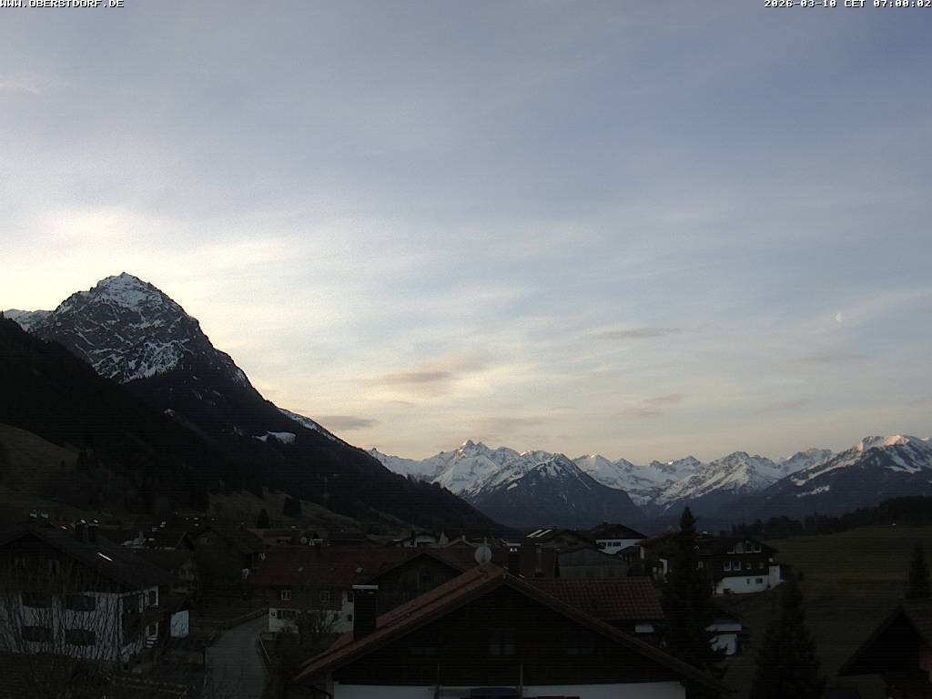 Archiv Foto Webcam Schöllang