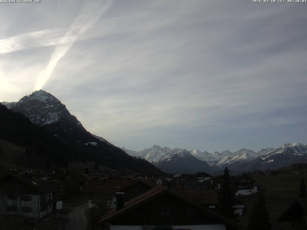 Archiv Foto Webcam Schöllang