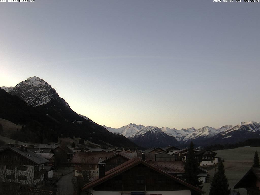 Archiv Foto Webcam Schöllang