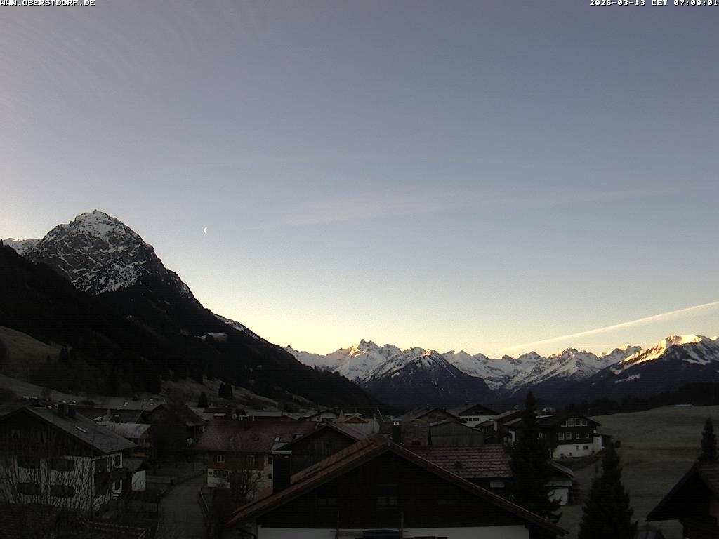 Archiv Foto Webcam Schöllang