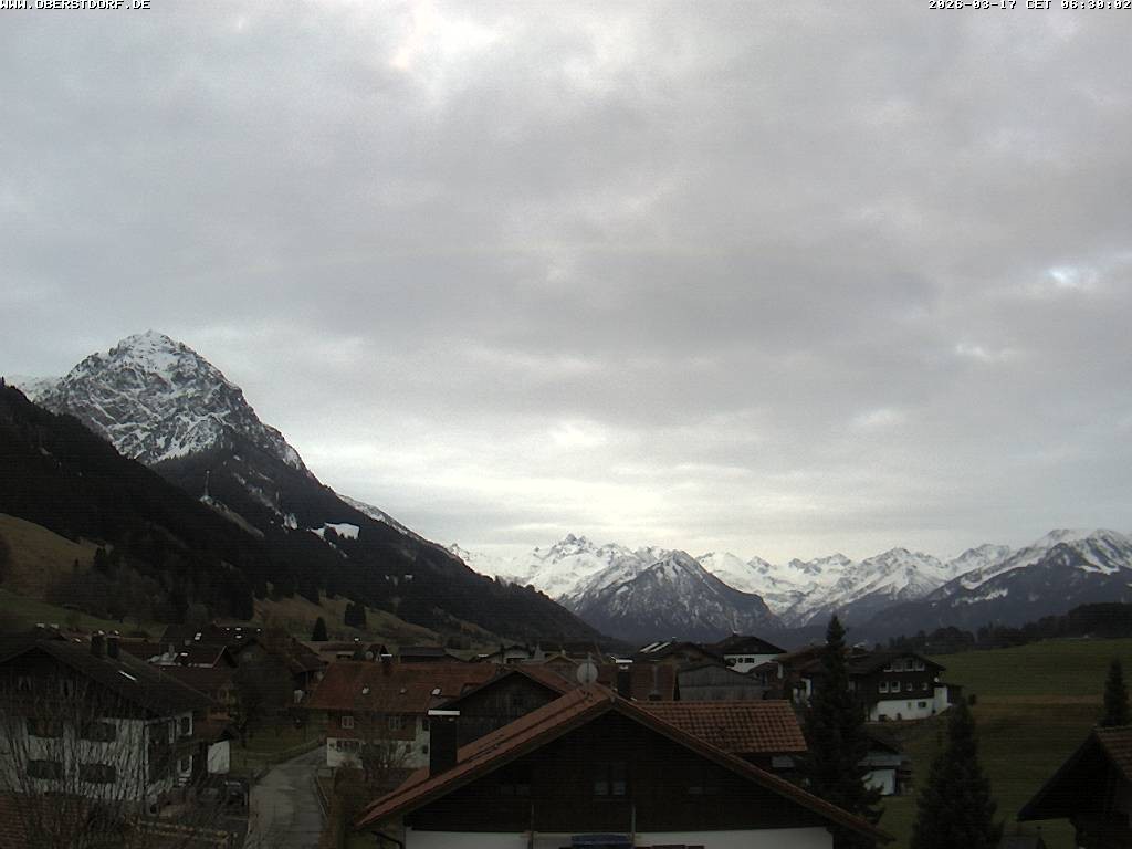 Archiv Foto Webcam Schöllang