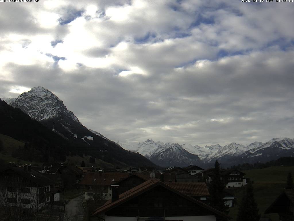 Archiv Foto Webcam Schöllang