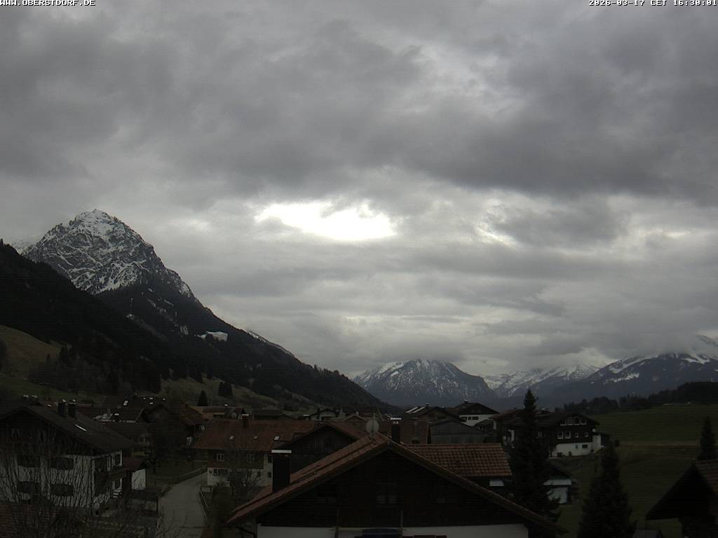 Archiv Foto Webcam Schöllang