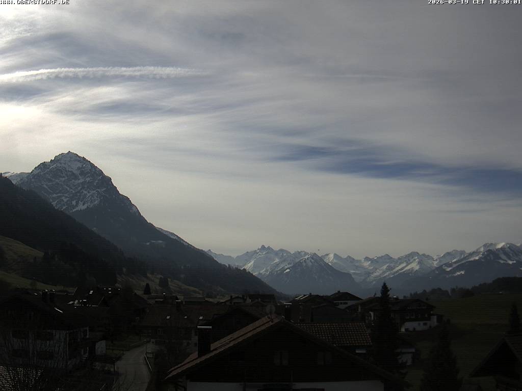 Archived image Webcam Schöllang Rubihorn